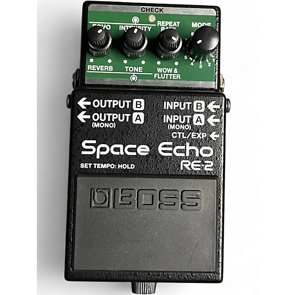 Used BOSS RE2 Space Echo Effect Pedal