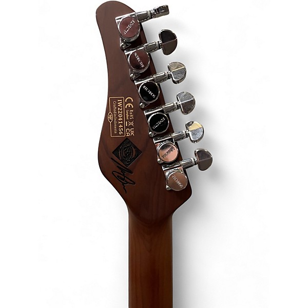 Used Schecter Guitar Research Nick Johnston SSS Atomic Orange Solid Body Electric Guitar