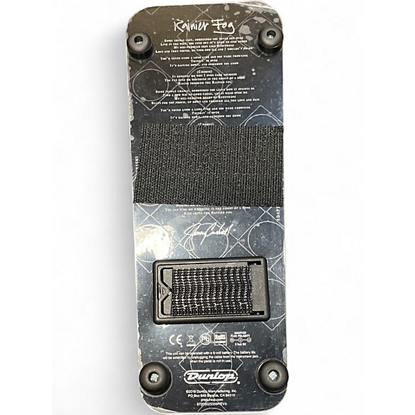 Used Dunlop JC95 Jerry Cantrell Signature Cry Baby Wah Effect Pedal