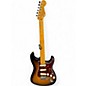 Used 2008 Fender American Deluxe Stratocaster 2 Tone Sunburst Solid Body Electric Guitar thumbnail