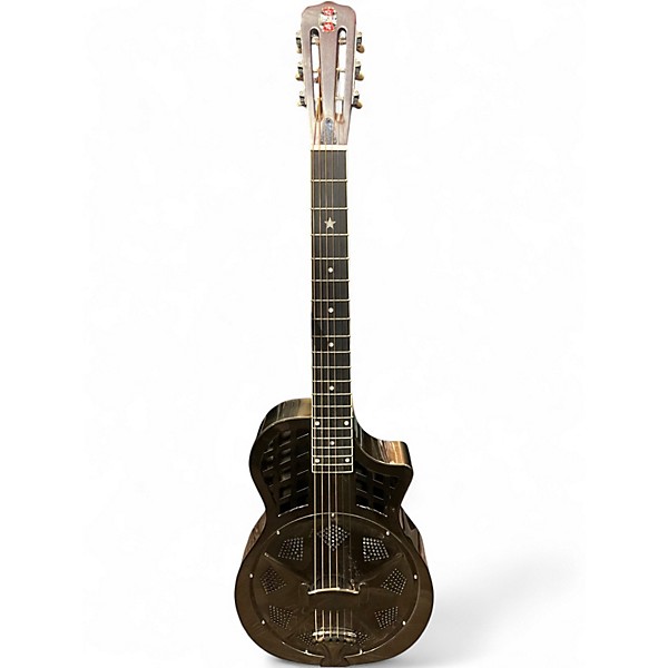 Used Republic HIGHWAY 61 ANTIQUE STEEL Acoustic Guitar