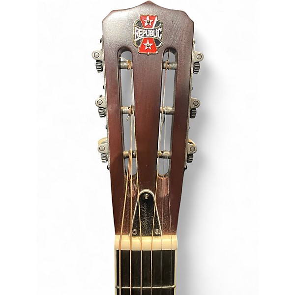 Used Republic HIGHWAY 61 ANTIQUE STEEL Acoustic Guitar