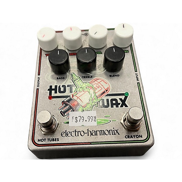 Used Electro-Harmonix Hot Wax Multi Overdrive Effect Pedal