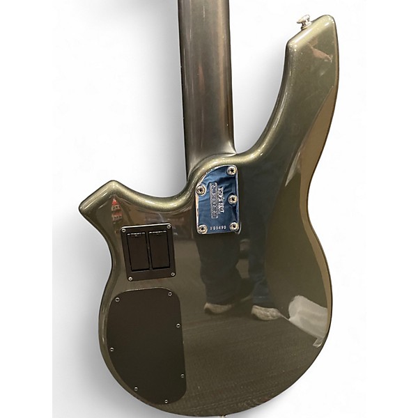 Used Ernie Ball Music Man Bongo 4 String sapphire black Electric Bass Guitar