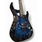 Used Schecter Guitar Research Omen Elite Blue Burst Solid Body Electric Guitar