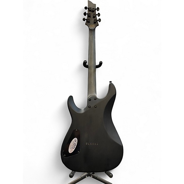 Used Schecter Guitar Research Omen Elite Blue Burst Solid Body Electric Guitar