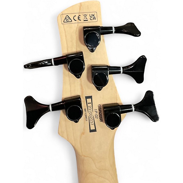 Used 2024 Ibanez GSR205 5 String Black Onyx Electric Bass Guitar