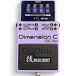 Used BOSS Dimension C DC-2W Effect Pedal