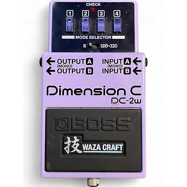 Used BOSS Dimension C DC-2W Effect Pedal