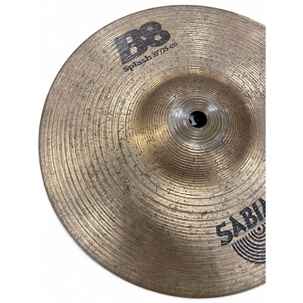 Used SABIAN 10in B8 Splash Cymbal