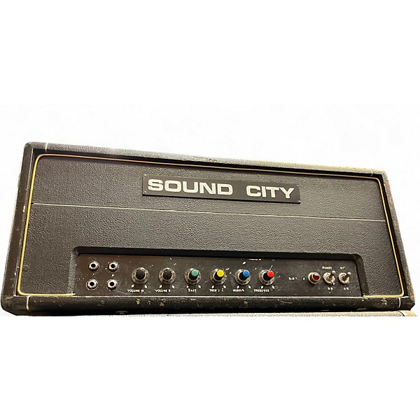 Used Sound City 1960s L 100W Tube Bass Amp Head