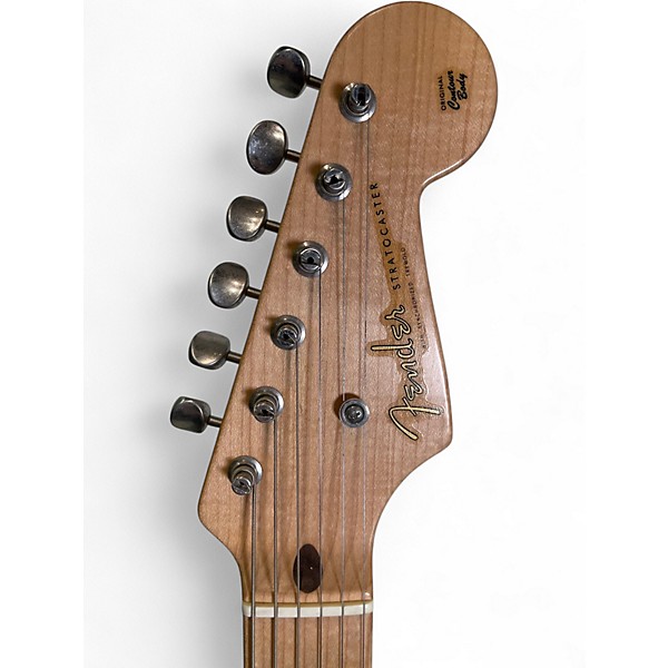 Used Fender fender 50th anniversary limited 1954 strat masterbuilt 2 Color Sunburst Solid Body Electric Guitar