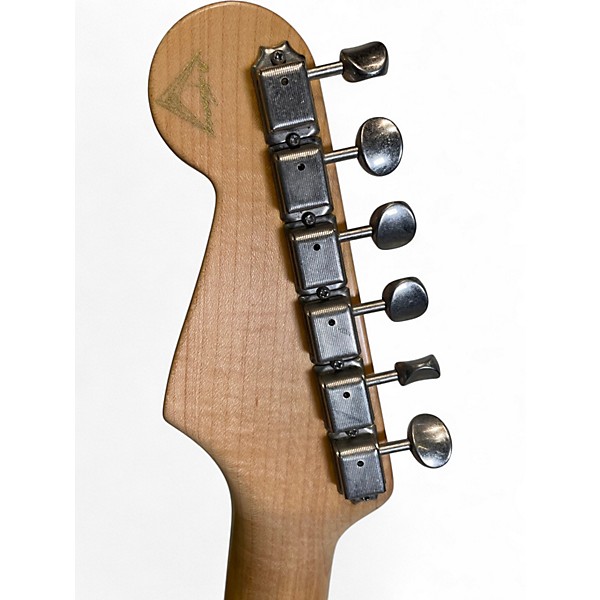 Used Fender fender 50th anniversary limited 1954 strat masterbuilt 2 Color Sunburst Solid Body Electric Guitar