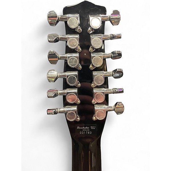 Used Danelectro 12SDC 12-String 2 Color Sunburst Solid Body Electric Guitar