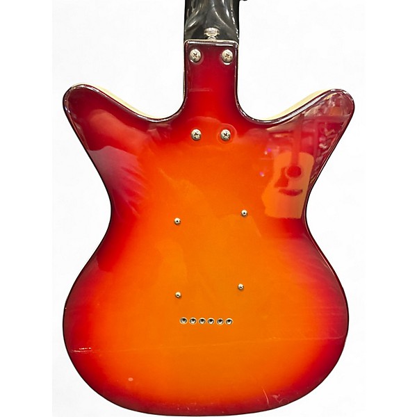 Used Danelectro 12SDC 12-String 2 Color Sunburst Solid Body Electric Guitar