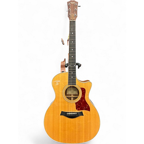 Used Taylor 414CE Natural Acoustic Electric Guitar