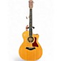 Used Taylor 414CE Natural Acoustic Electric Guitar