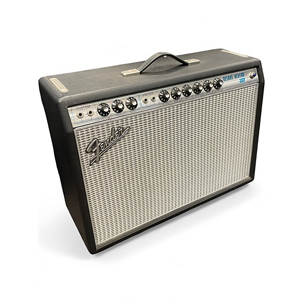 Used Fender 1968 Custom Deluxe Reverb 22W 1x12 Tube Guitar Combo Amp