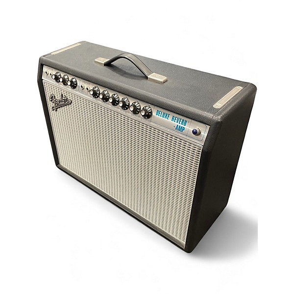 Used Fender 1968 Custom Deluxe Reverb 22W 1x12 Tube Guitar Combo Amp