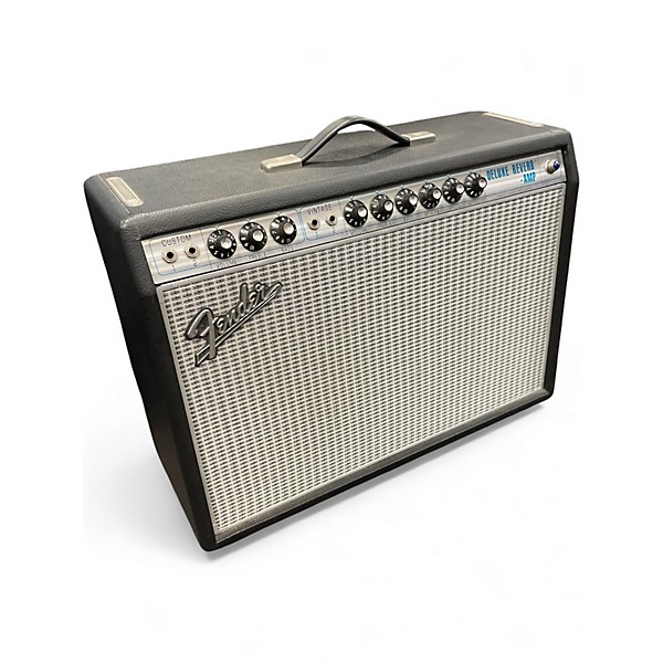 Used Fender 1968 Custom Deluxe Reverb 22W 1x12 Tube Guitar Combo Amp