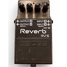 Used BOSS RV6 Digital Reverb Effect Pedal