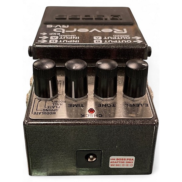 Used BOSS RV6 Digital Reverb Effect Pedal