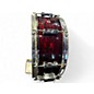 Used Pearl 14in sst limited edition snare strata red Drum