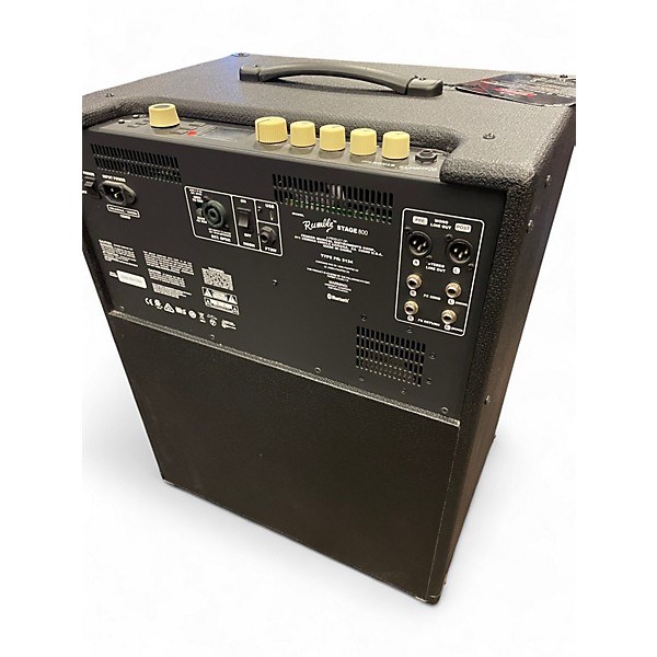 Used Fender Rumble Stage 800 2x10 Bass Combo Amp