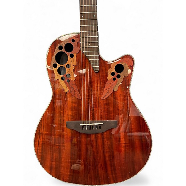 Used Ovation CELEBRITY CE44P KOA Acoustic Guitar