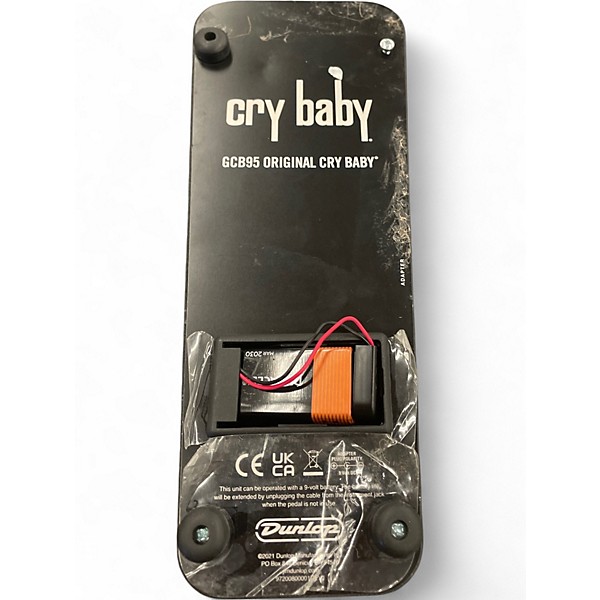 Used Dunlop Original Cry Baby Wah Effect Pedal