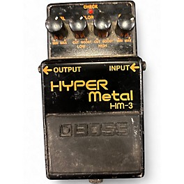 Used BOSS HM3 Hyper Metal Distortion Effect Pedal