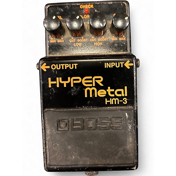 Used BOSS HM3 Hyper Metal Distortion Effect Pedal