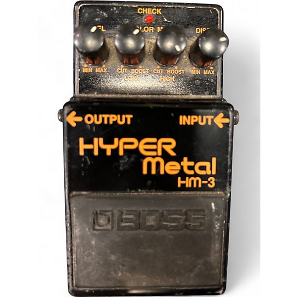 Used BOSS HM3 Hyper Metal Distortion Effect Pedal
