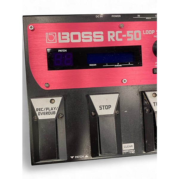 Used BOSS RC50 Loop Station Pedal