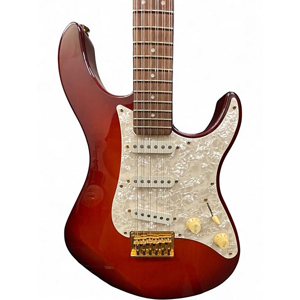 Used Yamaha PAC303-12 Sienna Sunburst Solid Body Electric Guitar