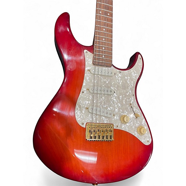 Used Yamaha PAC303-12 Sienna Sunburst Solid Body Electric Guitar