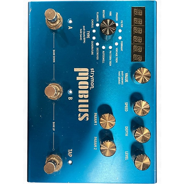 Used Strymon Mobius Multidimensional Modulation Effect Pedal