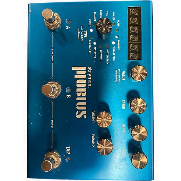 Used Strymon Mobius Multidimensional Modulation Effect Pedal