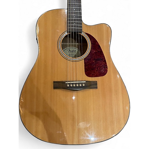 Used 2020 Fender CD140SCE Butterscotch Acoustic Electric Guitar