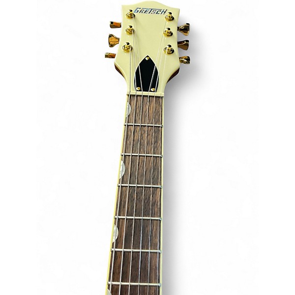 Used Gretsch Guitars electromatic LTD Pristine CB White Gold Hollow Body Electric Guitar