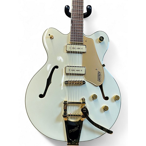 Used Gretsch Guitars electromatic LTD Pristine CB White Gold Hollow Body Electric Guitar