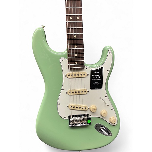 Used Fender PLAYER II STRAT Green Solid Body Electric Guitar