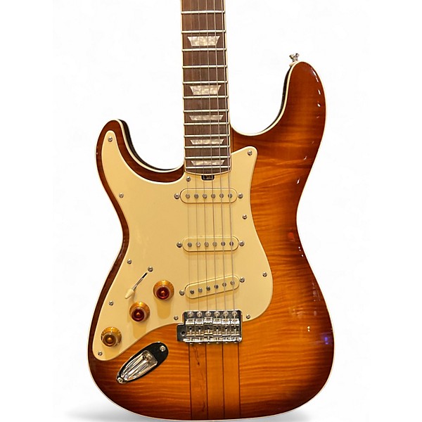 Used Hamiltone NT/ST LEFTHANDED Sunburst Electric Guitar