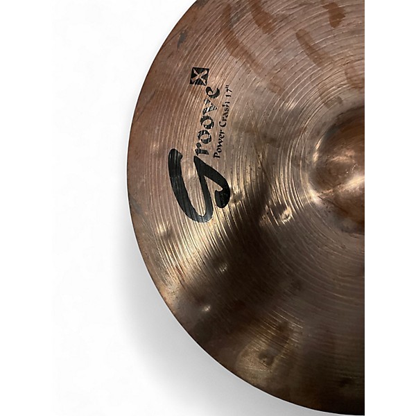 Used Orion 17in groove power crash  Cymbal