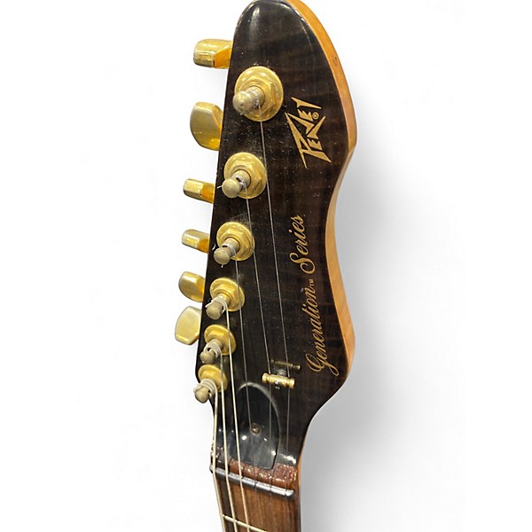 Used Peavey GENERATIONS SERIES Trans Charcoal Solid Body Electric Guitar