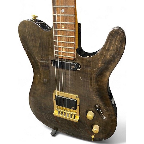 Used Peavey GENERATIONS SERIES Trans Charcoal Solid Body Electric Guitar