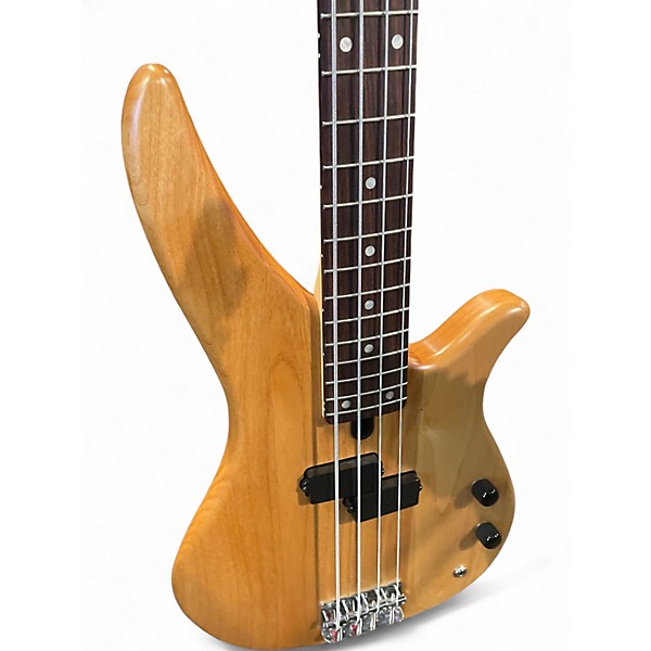 Used Yamaha RBX260 Natural Electric Bass Guitar