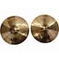 Used Wuhan 14in 457 HI HAT PAIR Cymbal thumbnail