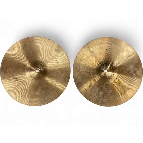 Used Wuhan 14in 457 HI HAT PAIR Cymbal