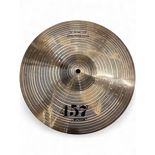 Used Wuhan 14in 457 HI HAT PAIR Cymbal